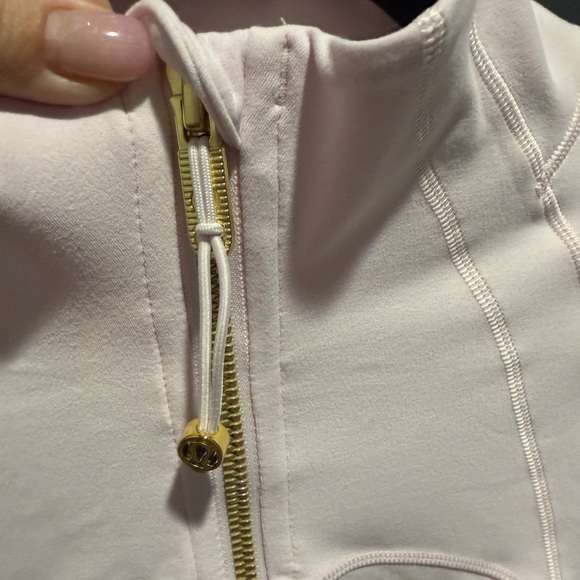 Lululemon Define Jacket - Blissful Pink / Gold (NWT)